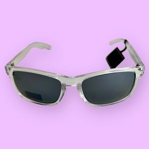 Tapout  Clear Frame Dark Tint Lens Men's Sunglasses 100% UV Protection